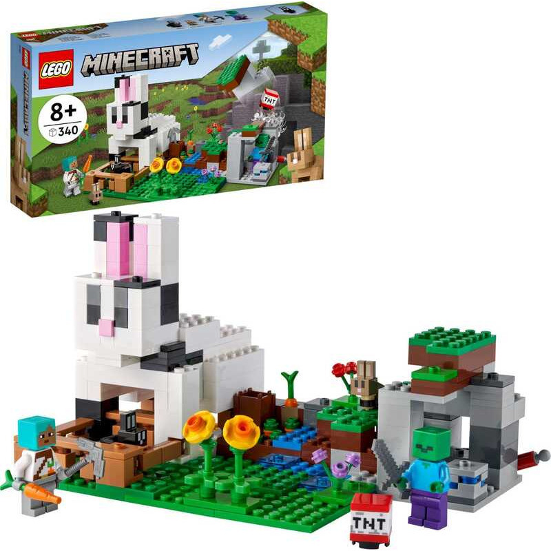 LEGO Minecraft 21181 Trang trại thỏ