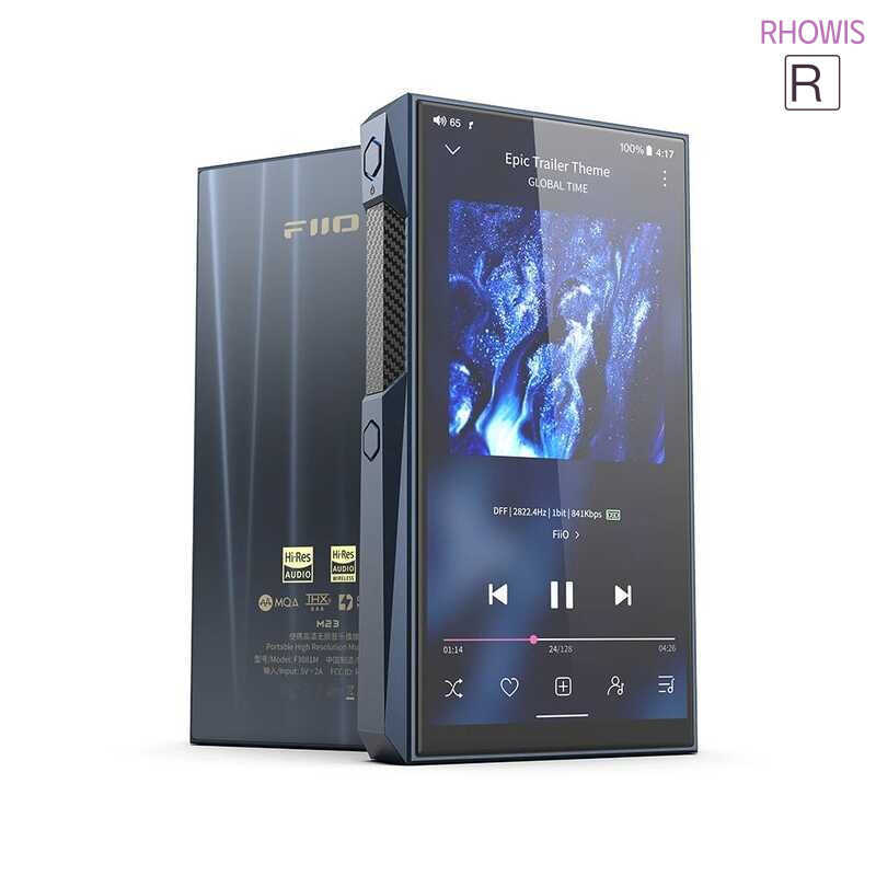 Mới Máy nghe nhạc di động FiiO M23 Android10 AMP USB DAC với AK4191EQ + AK4499EX PEQ Bluetooth 5.0