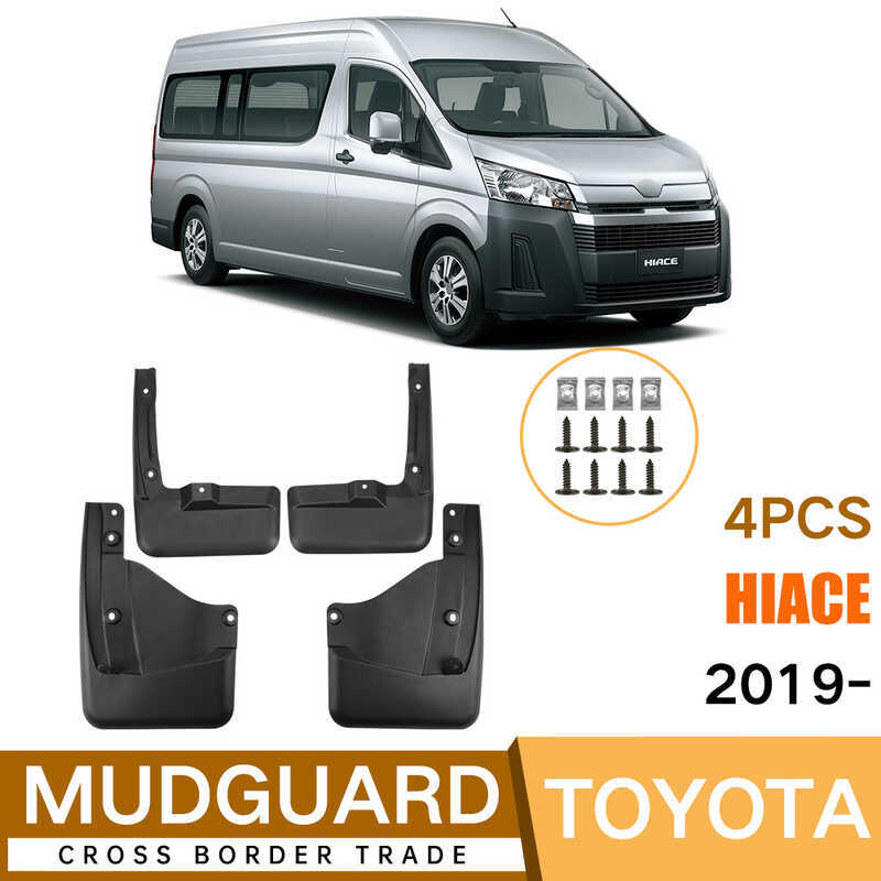 Thích hợp cho Toyota Hiace Hiace 2019-2025 Xe Lốp Chắn Bùn Ngoại Thương Chắn Bùn Piwa