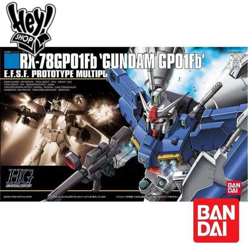 Bandai HG 1/144 RX-78GP01fb GUNDAM GP01fb (Gundam GP01 Full Burner) Mô hình nhân vật hành động