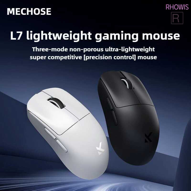 Mới MCHOSE L7 Series Pro / Ultra 3 Chế độ chuột chơi game không dây Chuột nhẹ