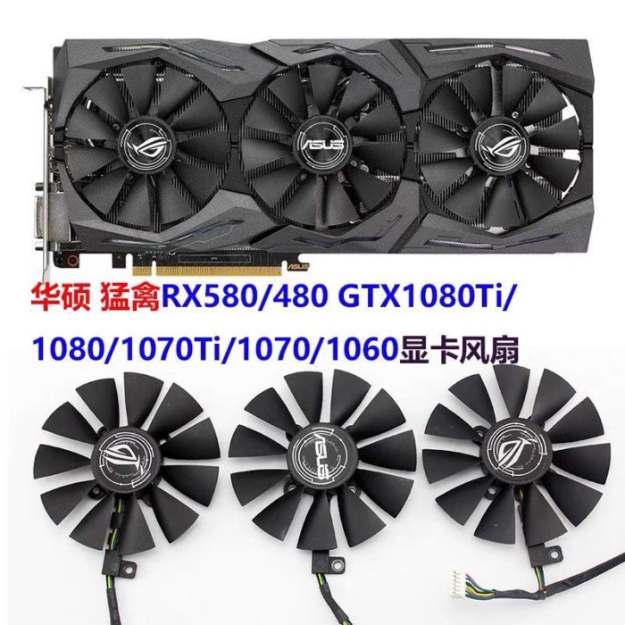 ASUS Raptor RX580 / 480 GTX1080Ti / 1080 / 1070Ti / 1070 / 1060...