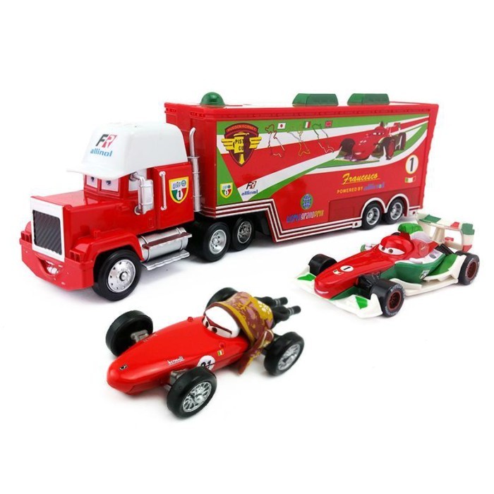 Câu Chuyện Xe Ô Tô Đồ Chơi Hợp Kim Mẫu Francisco F1 Racer Francisco Hộp Đựng Mẹ Xe
