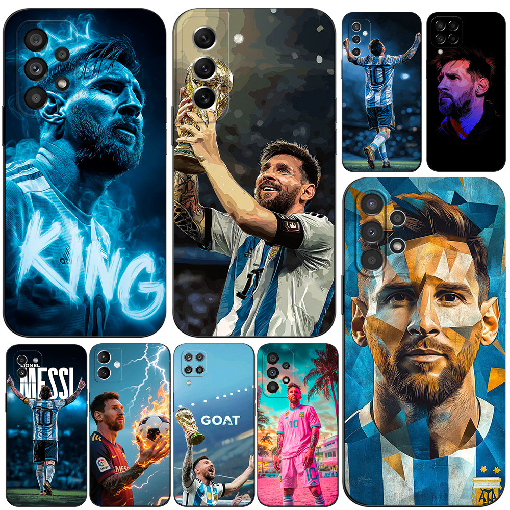 Ốp Lưng Cho Samsung Galaxy A23 4G LTE M34 A33 A53 A73 4G 5GSoft Silicon Vỏ Điện Thoại Đen tpu Dê Mes