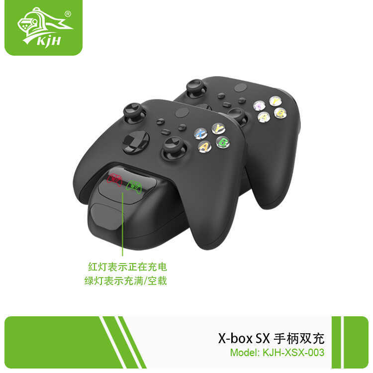 Tay cầm Xbox Series X Pin kép Sạc kép XBOX SX Tay cầm Đế sạc Tay cầm không dây