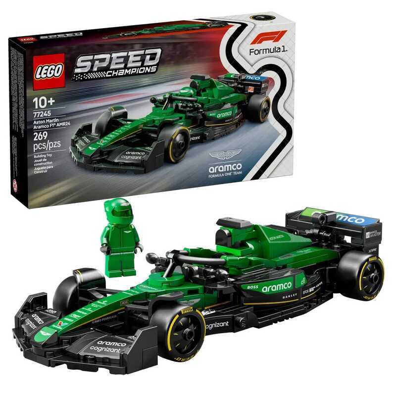 LEGO Speed Champions 77245 Formula 1 Aston Martin Aramco AMR24