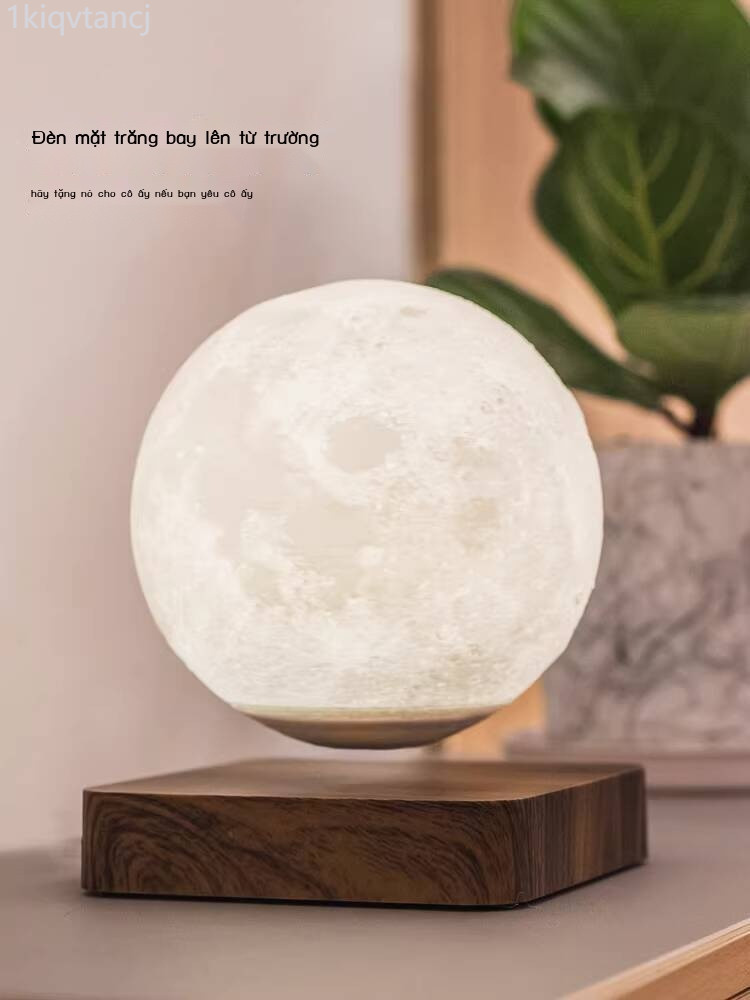 [HÀNG MỚI VỀ] Đèn mặt trăng bay lơ lửng từ tính, đèn ngủ tạo không khí phòng ngủ, cưới cho bạn gái