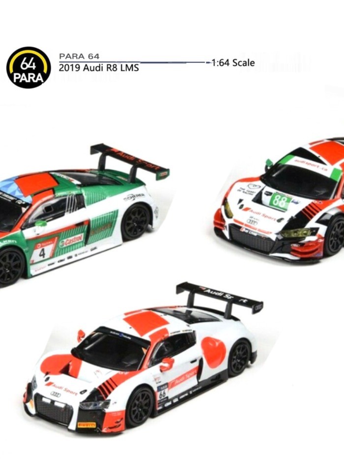 Para64 Xe Hợp Kim 1 / 64 Audi R8 Audi LMS Cup Đua Xe Mô Hình Đồ Chơi Bộ Sưu Tập Đồ Trang Trí Ngoài I