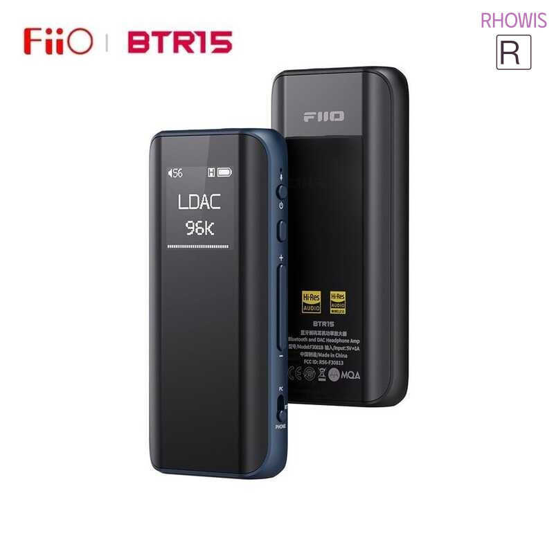 Mới Bộ khuếch đại tai nghe Bluetooth 5.1 FiiO BTR15 Bộ thu DSD256 LDAC/aptX Adaptive
