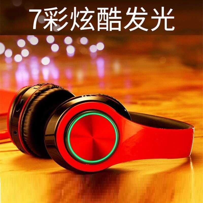 Tai nghe Bluetooth không dây phát sáng B39 Tai nghe cuộc gọi Thẻ gấp Tai nghe Bluetooth