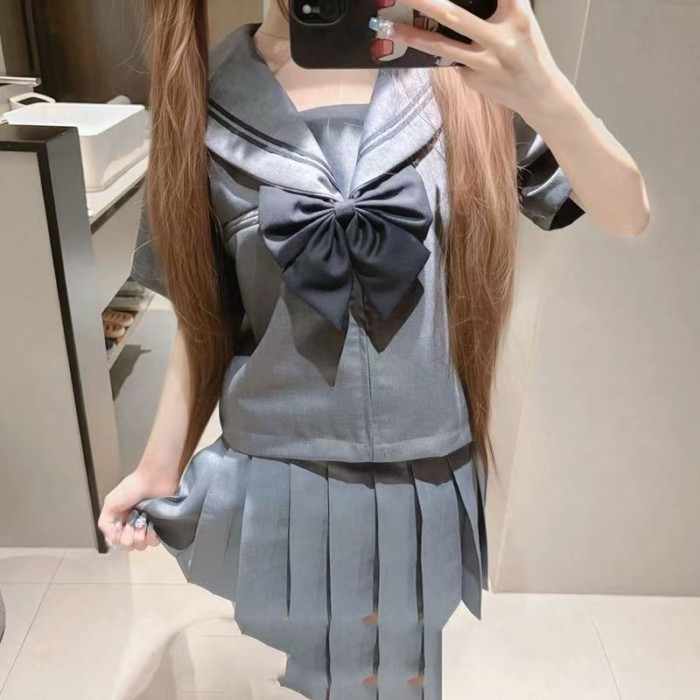jk đồng phục thủy thủ phù hợp với jk trường cung cấp cảm giác váy xếp li jk phù hợp với jk váy