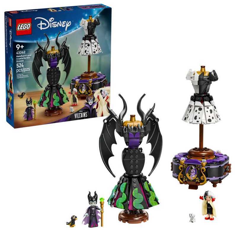 LEGO Disney 43262 Trang phục của Maleficent và Cruella De Vil