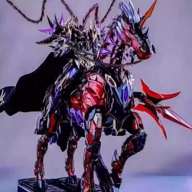 Modong Hạt Nhân Ao Bing Gundam HG Hội Biến Dạng Lu Bu Baihu Tướng Cao Ren Baiqi Mecha Mẫu Hộp Bí Ẩn 
