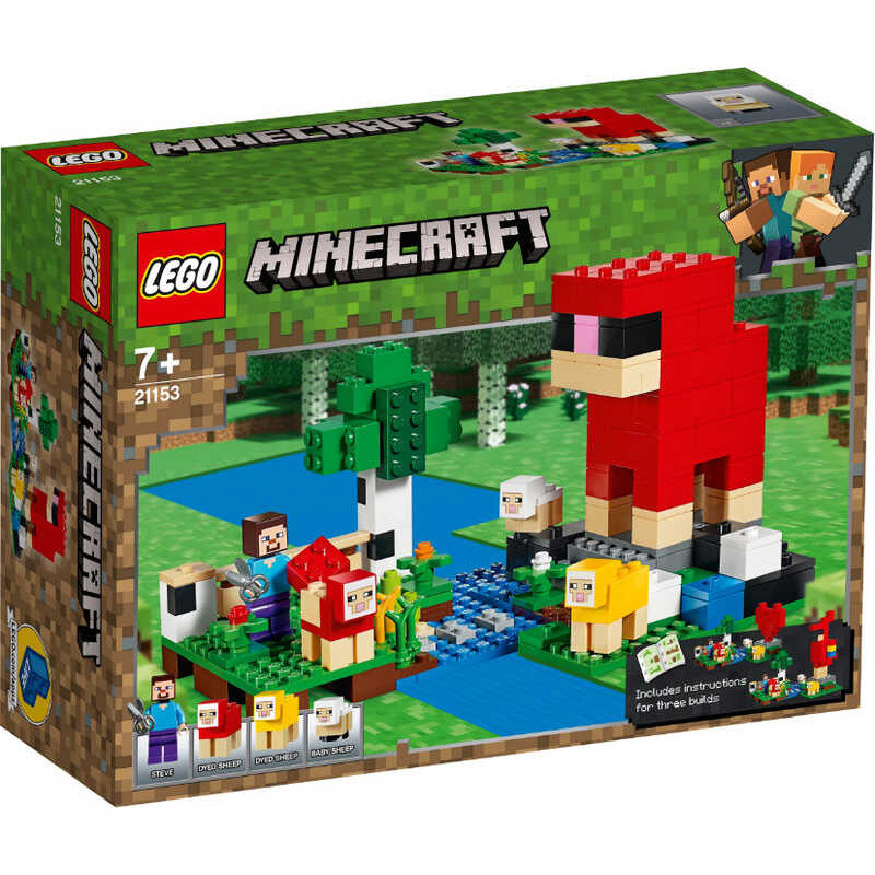 LEGO Minecraft Trang trại len Lego 21153