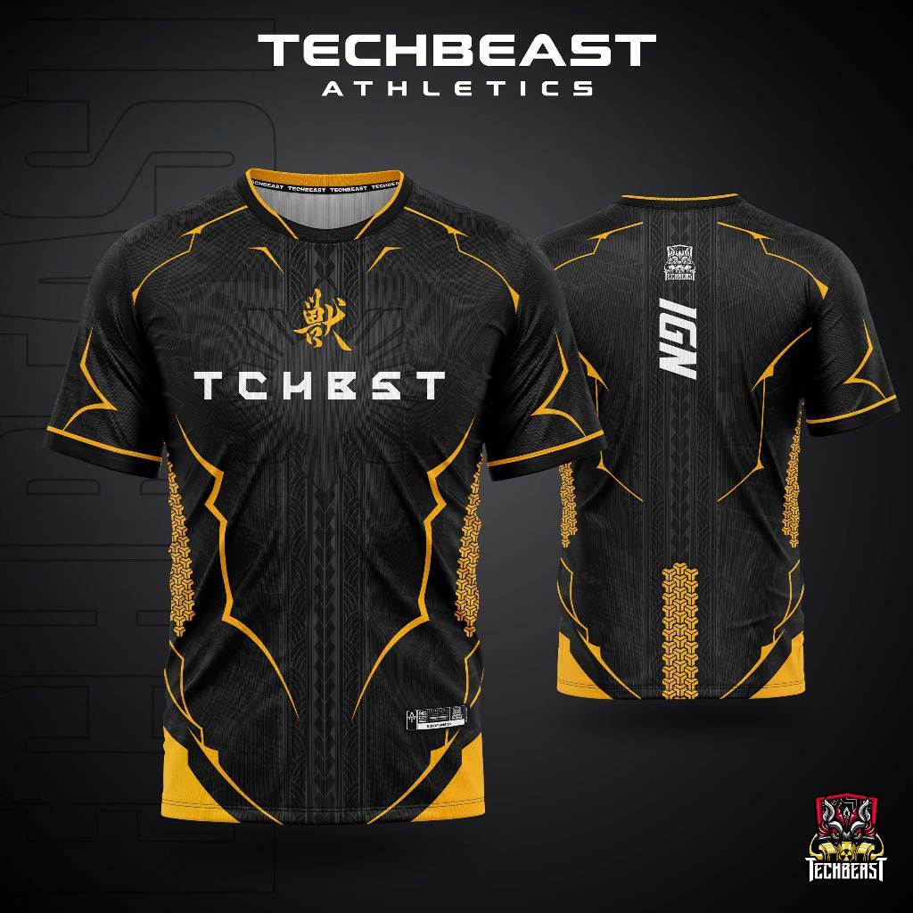 Áo thun Techbeast Hyper Esports Jersey - Áo esport chất lượng cao