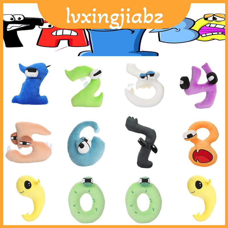 Series Lore Number Búp bê sang trọng vui nhộn cho giáo dục