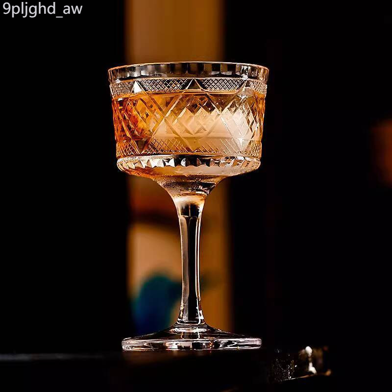 [Mẫu mới] Ly cocktail kiểu Nhật Jinmingshan, martini Maori Rongxiong, ly margarita, pha lê, chạm kh