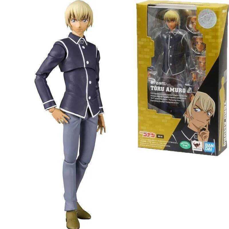 Mô hình nhân vật Bandai S.H.FIGUARTS Edogawa Conan, Toru Amuro