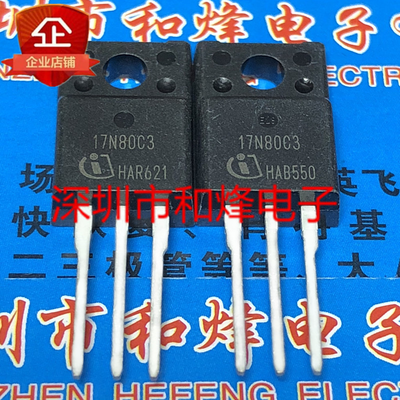 5 Cái SPA17N80C3 17N80C3 TO-220F 800V 17A