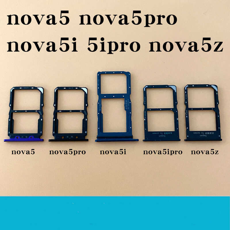 Thích hợp cho Huawei nova5 nova5Pro Hộp đựng thẻ nova5i nova5ipro Khe cắm thẻ SIM Thẻ kéo thẻ