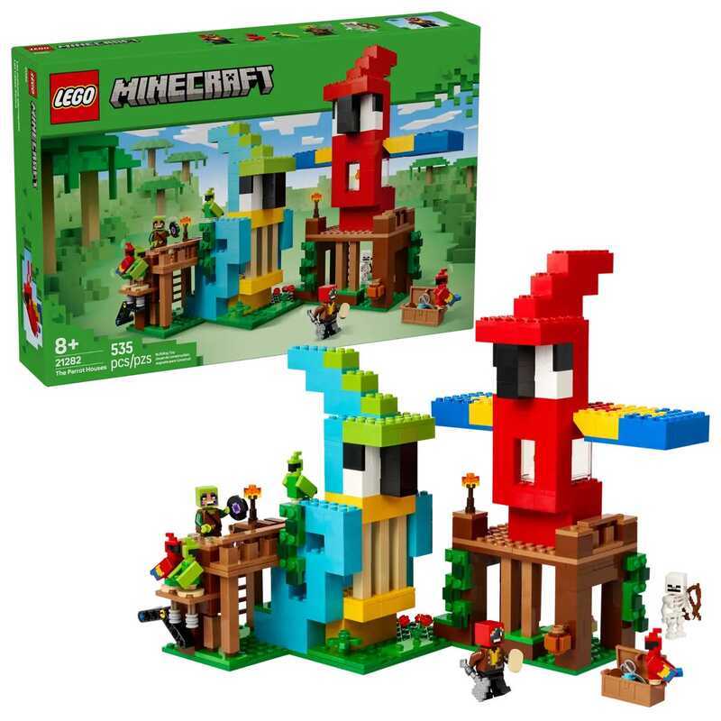 LEGO Minecraft 21282 Nhà Chim Vẹt