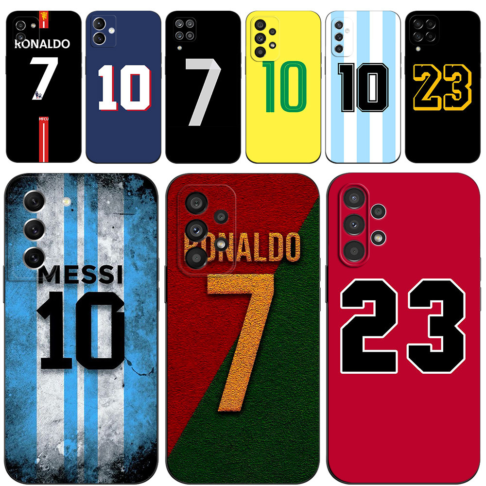 Ốp Lưng Samsung Galaxy A23 4G LTE M34 A33 A53 A73 4G 5GSoft Silicon Vỏ Điện Thoại Màu Đen tpu Bóng Đ