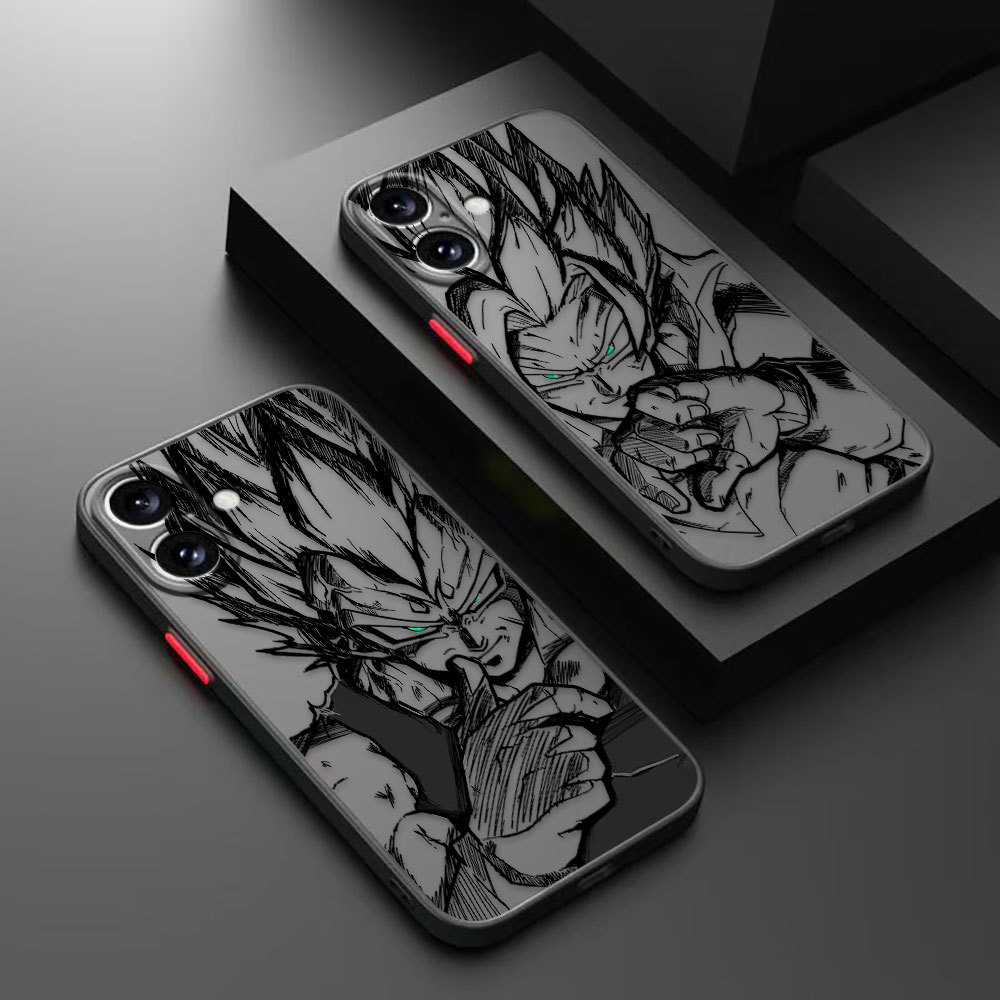 Truyện Tranh Dragon Ball Super Saiyan Matte Ốp Lưng Điện Thoại Xiaomi 15T 12 11T 11 10T POCO F5 X3 X