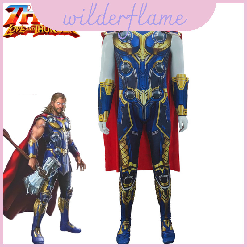 Cosplay Thor - Trang phục làm từ polyester và spandex, may tinh xảo cho người hâm mộ phim