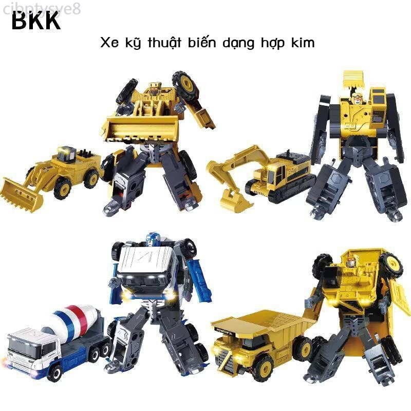 [ HOT Sale ] Đồ robot biến hình hợp kim BKK, kỹ thuật đường sắt cao tốc, xe lửa xanh Fuxing, đồ chơ