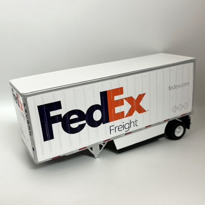 DM 1 / 50 Hợp Kim Fedex Fedex Federal Express Vận Chuyển Đường Biển Hậu Cần Máy Kéo Nửa Trailer Hộp 