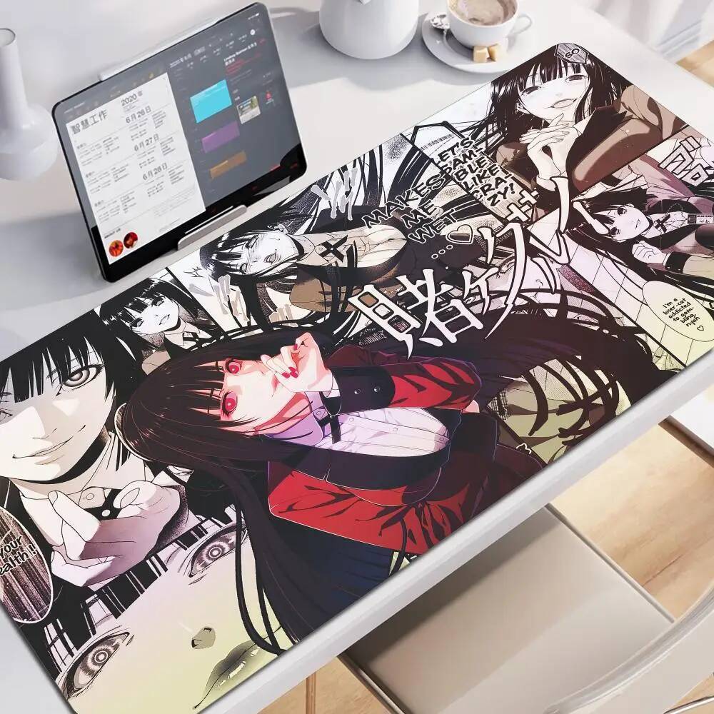 Kakegurui Yumeko Jabami Miếng Lót Chuột Anime Dễ Thương Cô Gái HD Để Bàn Mở Rộng Bàn Phím Chơi Game 