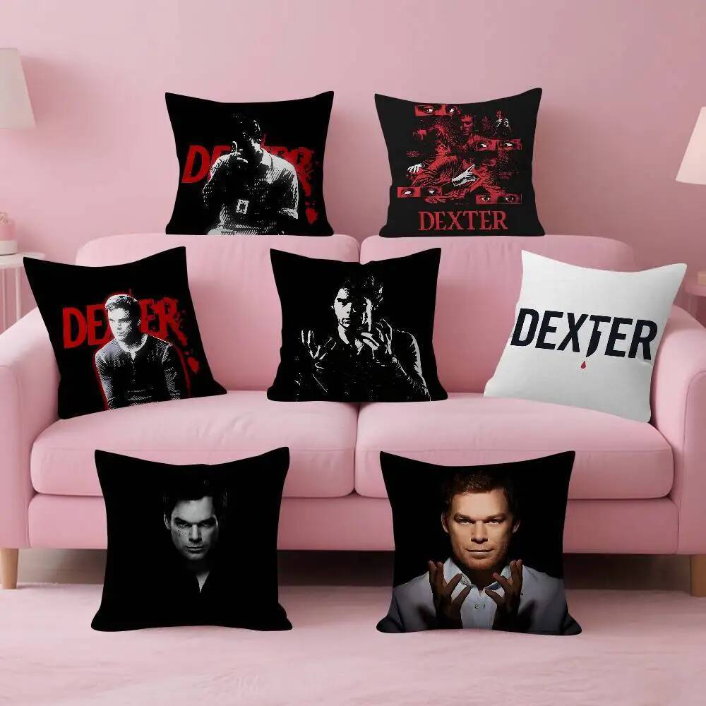 Dexter Morgan TV Văn Phòng Đệm Gối Xe Đệm Cover45X45CM Thắt Lưng Gối Sofa Vỏ Gối