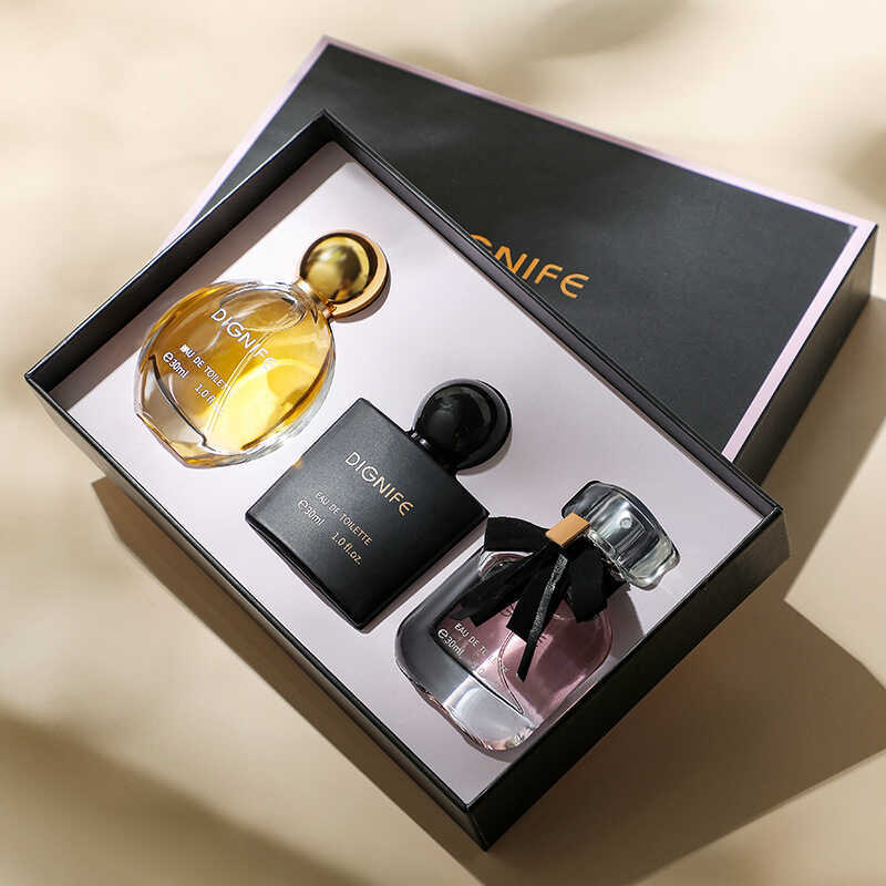 Wait Li Fei Black Opium Gift Box Set Free Water Black Opium Reverse Paris Perfume Bộ ba mảnh