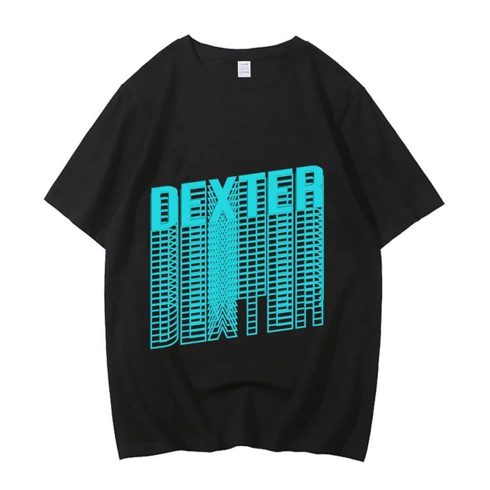 Dexter Morgan Áo Thun cotton teen Gothic Hàn Quốc Quần Áo anime Đại Học Áo Thun Vintage harajuku Hàn