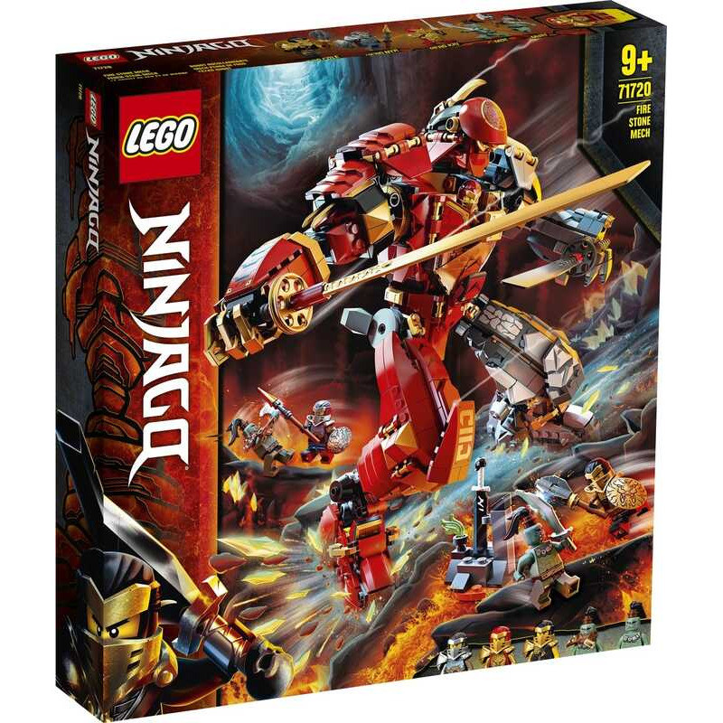 Bộ lắp ráp LEGO Ninjago 71720 Robot Lửa Đá