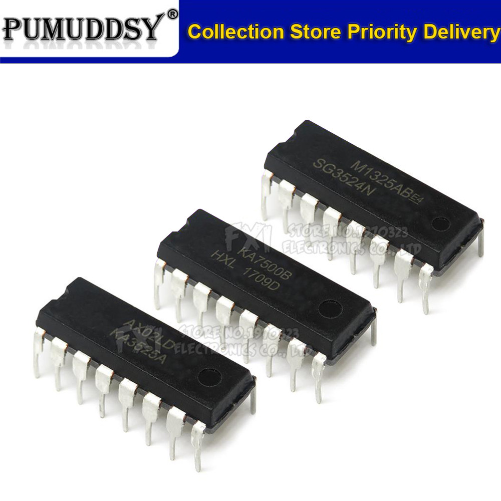 10 CÁIKA3525A SG3525A SG3524N KA7500B DIP SG3525 chính hãng mới KA3525 SG3524 KA7500