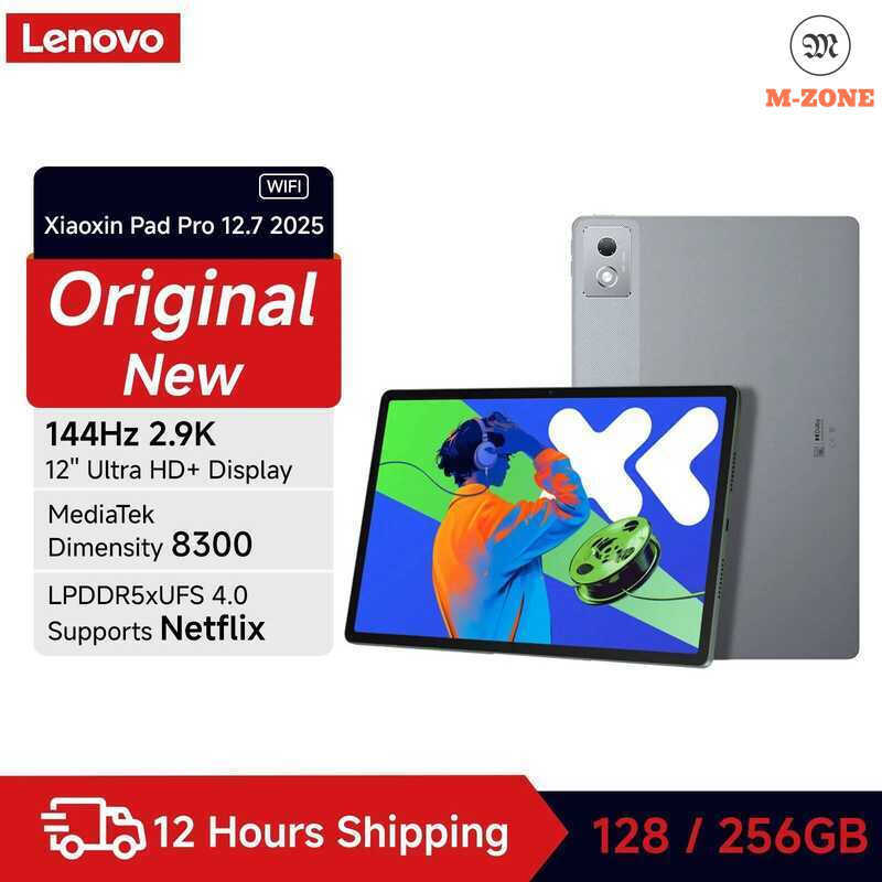 Máy tính bảng Lenovo Xiaoxin Pad Pro 12.7 2025 12.7'' Dimensity 8300 Android 14 - ROM gốc - Còn hàng