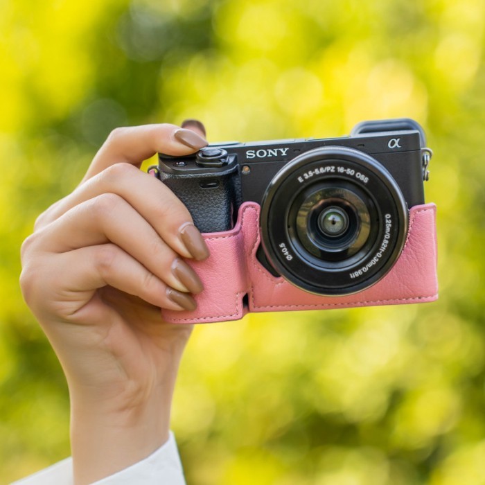 Ốp Lưng Máy Ảnh Thích Hợp Cho Sony A6700 Vỏ Bảo Vệ ZVE10 Túi Máy Ảnh Thế Hệ Thứ Hai A7C2 Đế A7m4 A7m