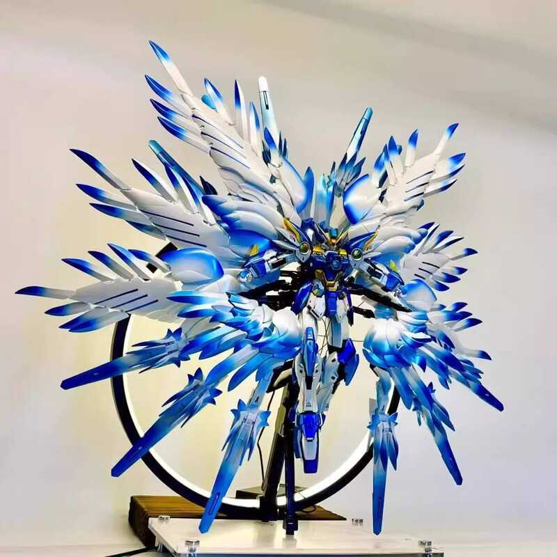 Nội Địa Gundam MG Lu Bu Baihu Ao Bing Cao Renqi Lắp Ráp HG Mecha Mô Hình Đồ Chơi Hình Hộp Mù