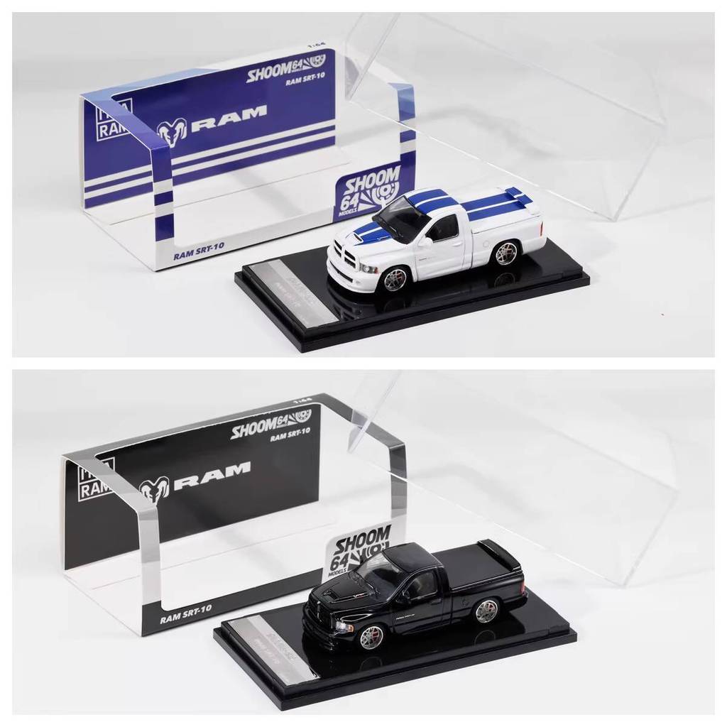 GCD 1: 64 Dodge RAM SRT-10 Vòng bi bánh xe bán tải Mô hình xe hợp kim