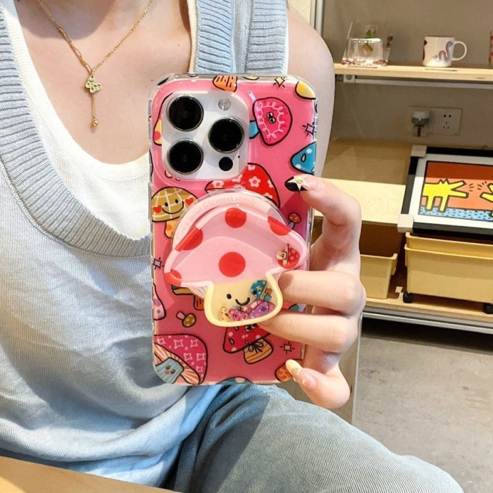 Đế âm nhạc lắc nấm Apple171615Ốp điện thoại Promax iPhone1413 Soft Case 7P8P