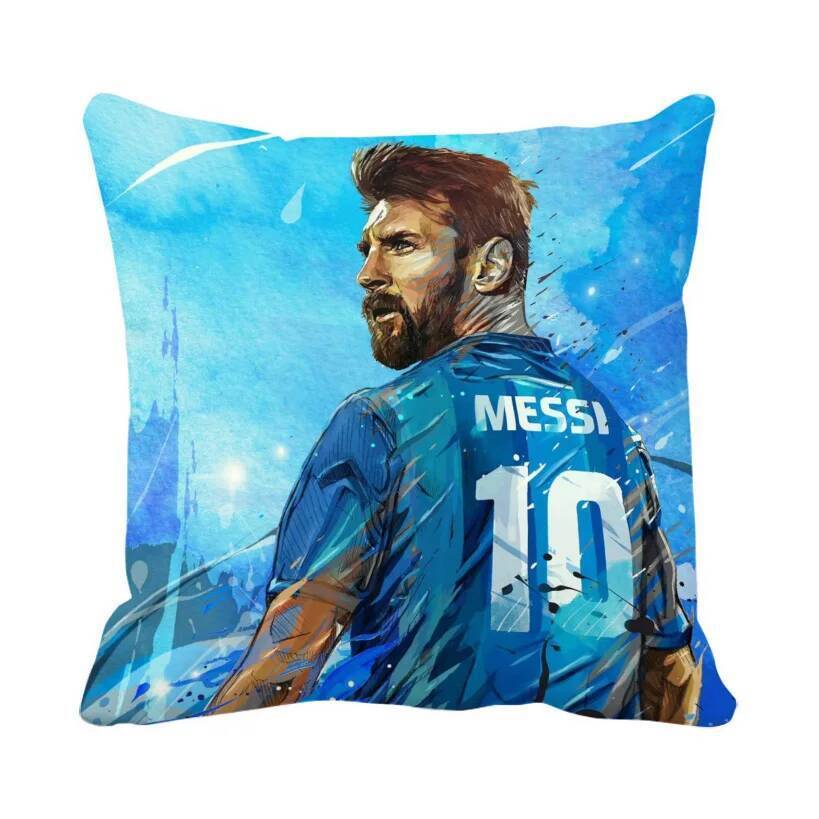 Đệm Sofa Vỏ Gối Cơ Thể Messi 45x45 Vỏ Gối Trang Trí 50x50 Vỏ Gối 40x40 Vỏ Đệm 45 * 45 Vỏ Pilow
