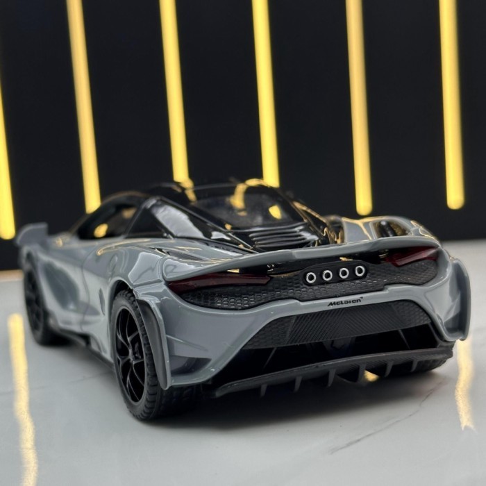 1:32 Mẫu xe chính xác McLaren 765LT, bản sao siêu xe, sẵn sàng cho bộ sưu tập