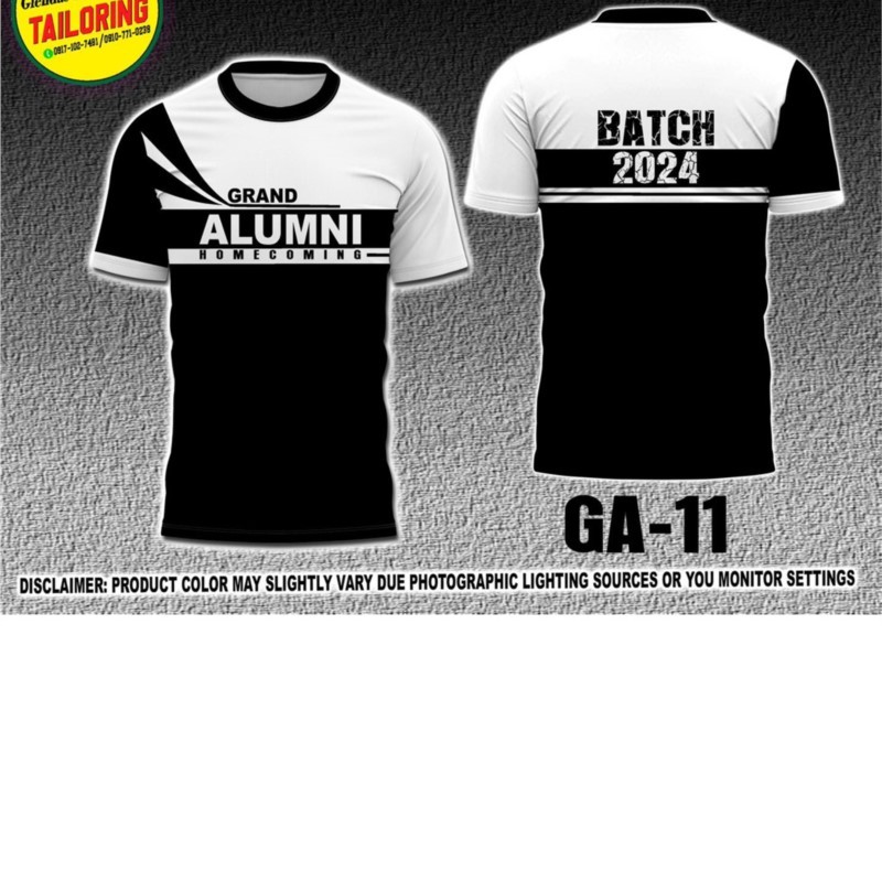 BATCH - 2025 Thiết Kế Mới ALUMNI HOMECOMING Philippines Full Thăng Hoa Áo nam Nữ Đường Phố Ngoài Trờ