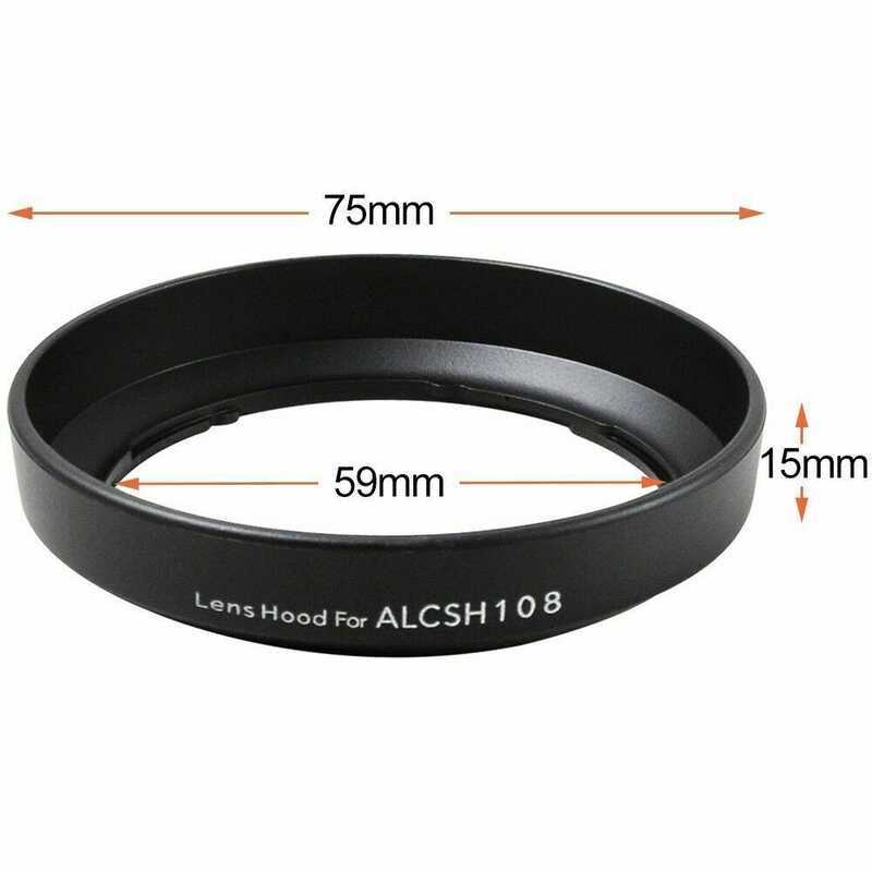 Thích hợp cho ống kính SONY 18-55mm 18-70mm 55mm ALCSH108 Mount Type Lens Cover 55mm