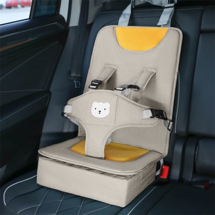 Ghế đệm hỗ trợ cho trẻ em trên oto dành cho bé từ 2 - 6 tuổi phù hợp cho mọi dòng xe, đệm tháo rời