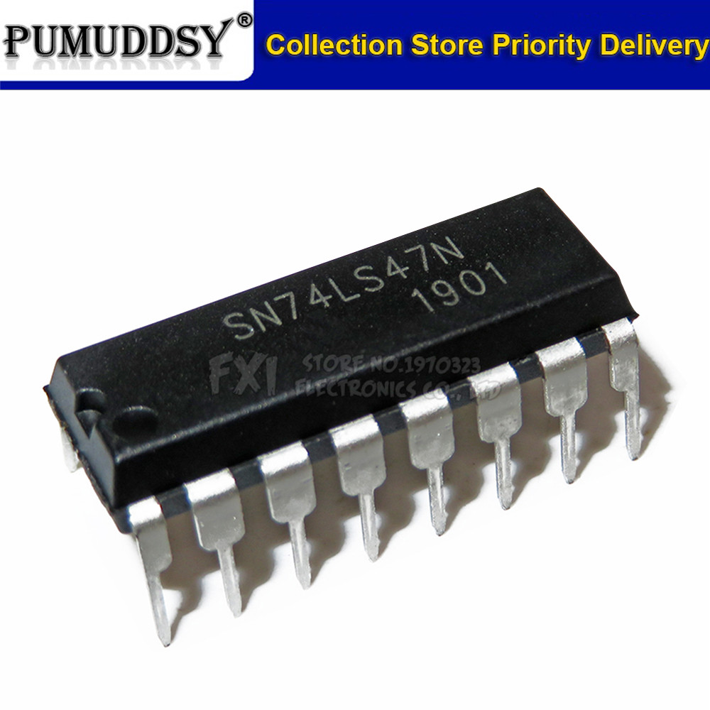 10 Chiếc 74LS47 SN74LS47N 74LS83 74LS85 74LS112 SN74LS112N 74LS138 SN74LS138N 74LS145 SN74LS145N 74L