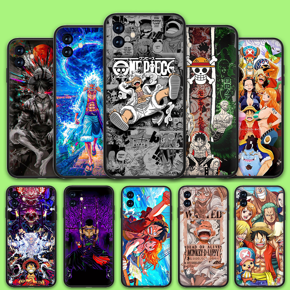 Ốp Silicon Mềm iPhone 17 17Pro 17Pro Max 17 Air Soft Phone Case 51X1 One Piece Black TPU Phone Case