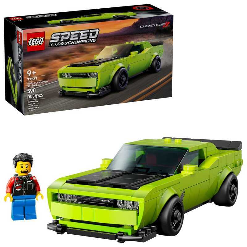Bộ lắp ráp LEGO Speed Champions 77237 Dodge Challenger SRT Hellcat