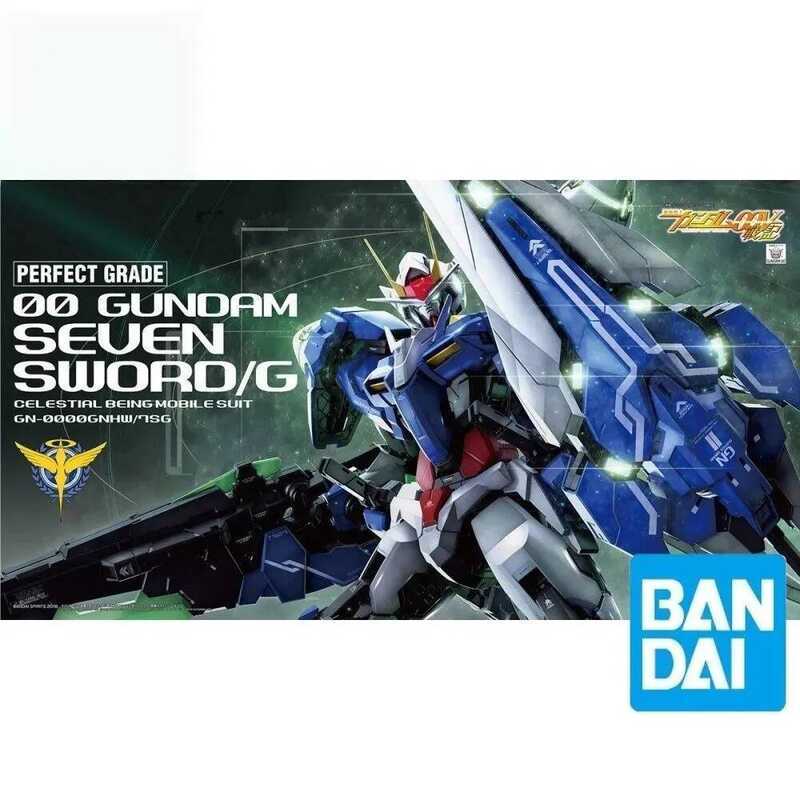 Bandai PG 1/60 00 Gundam Seven Sword/G Mô Hình Nhân Vật Hành Động